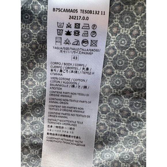 Eleventy Platinum Special Collection Men's Button-Up Shirt 100% Cotton Size 17/4 - Picture 6 of 7